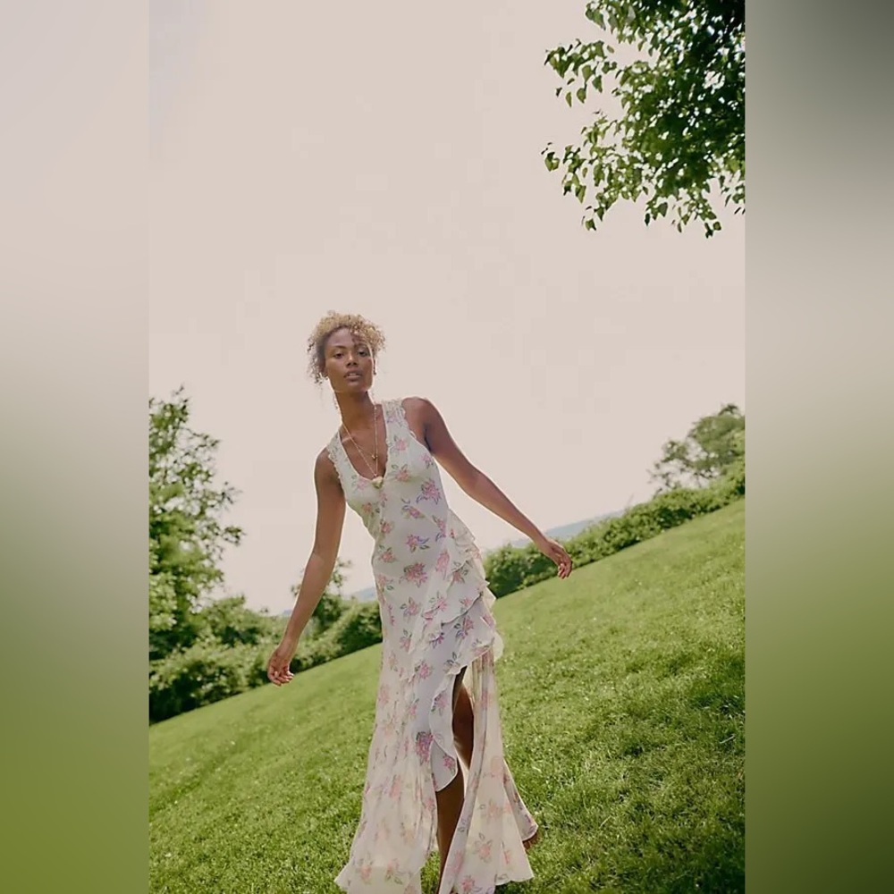 Free People New Stop and Stare maxi slip